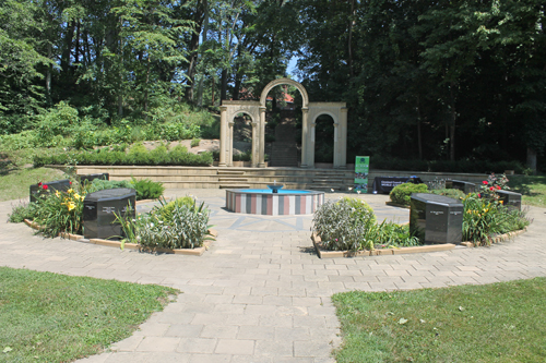 Syrian Cultural Garden in Cleveland Ohio