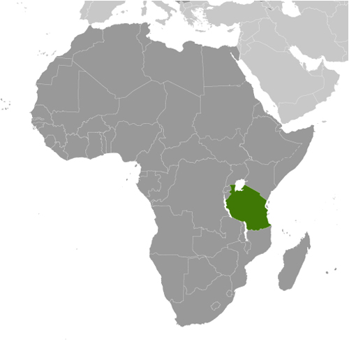 Map of Tanzania