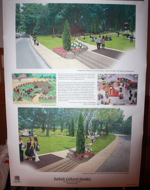 Cleveland Turkish Cultural Garden plans