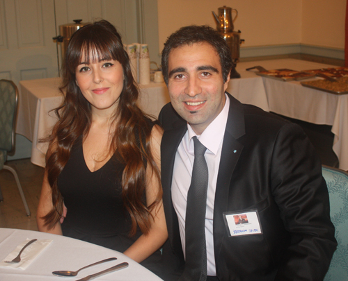 Merve Erdir and Ibrahim Sever