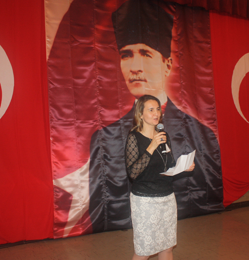 TASNO president  Zeynep Ergungor