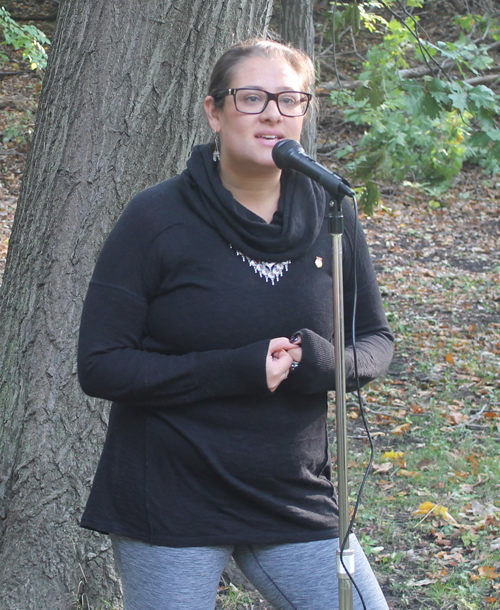 Ayla Gencer in Turkish Cultural Garden