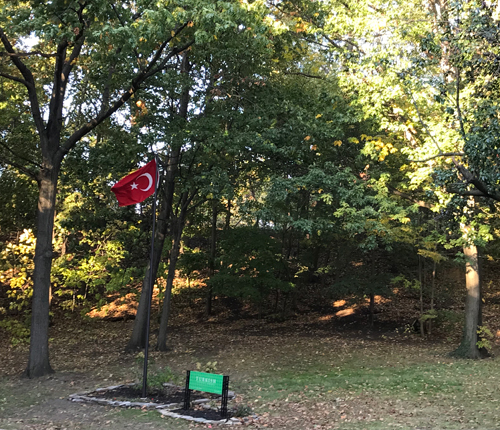 Turkish Cultural Garden in Cleveland Ohio