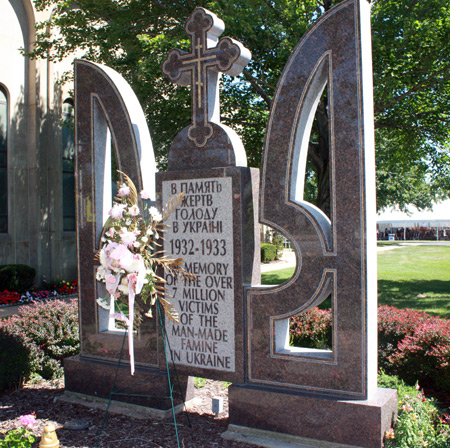 olodomor - Ukrainian Famine memorial at St Vladimir