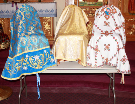 Church vestments at St Vladimir