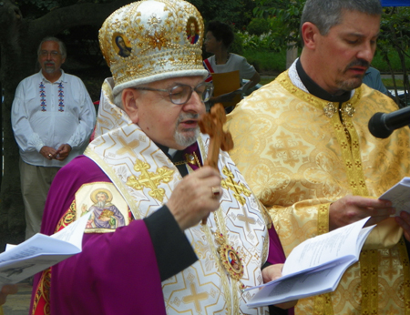 Most Reverend John Bura DD, Eparch of St Jospahat Ukrainian Catholic Cathedral