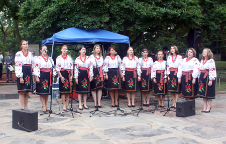 Zorya Ukrainian Women's Ensemble at One World Day