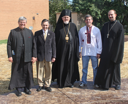 Ukrainian Clergy with Congressman Kucinich and Mayor DePiero