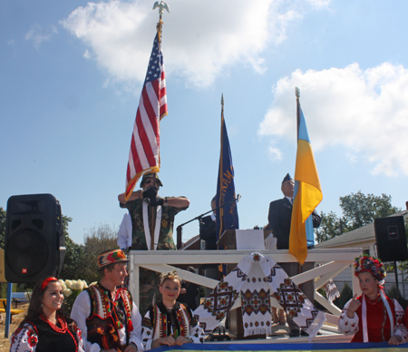 Ukrainian American Veterans Post 24 Color Guard