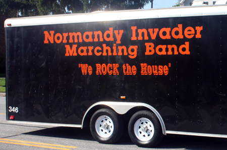 Normandy High School Band truck