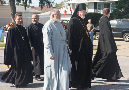 Clergy from St. Vladimir Ukrainian Orthodox Cathedral