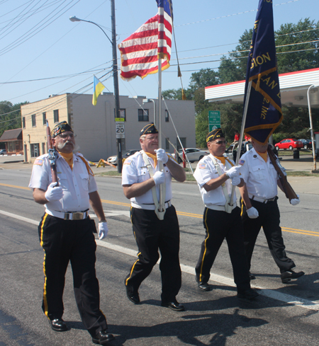 Veterans in Ukrainian Parade in parma Ohio