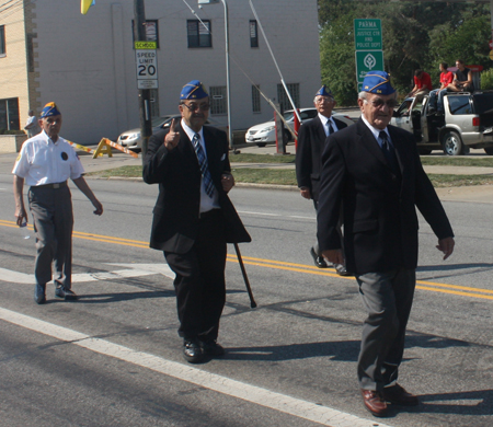 Veterans in Ukrainian Parade in parma Ohio