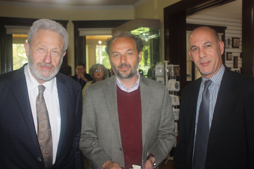  Jaime Menikor, Vadim Altskan and Henry Mayer - Ukrainian Museum-Archives event attendees in Cleveland