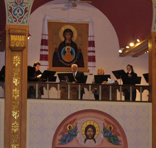 Choir at Holodomor Church Service at St Vladimir Cathedral