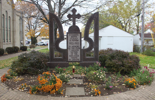 Holodomor monument Ukrainian-Famine Genocide of 1932-1933.