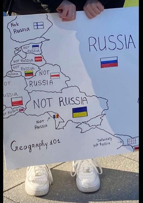 Ukraine is not part of Russia