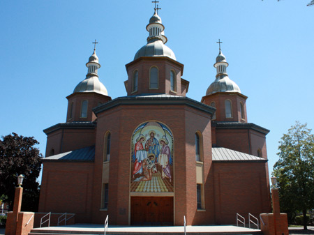 Saint Josaphat Ukrainian Cathedral in Parma Ohio