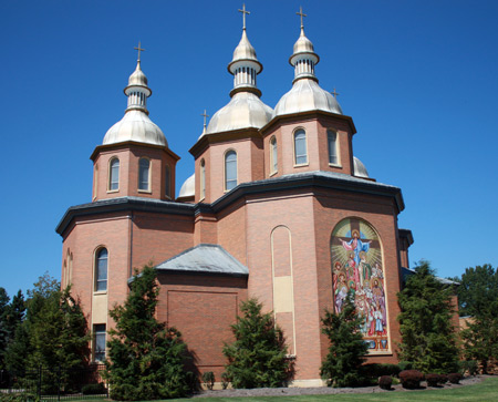 Saint Josaphat Ukrainian Cathedral in Parma Ohio