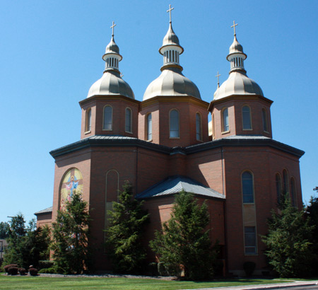 Saint Josaphat Ukrainian Cathedral in Parma Ohio