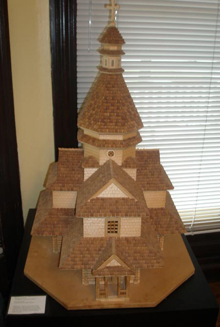 Model of a Hutsul Style Church