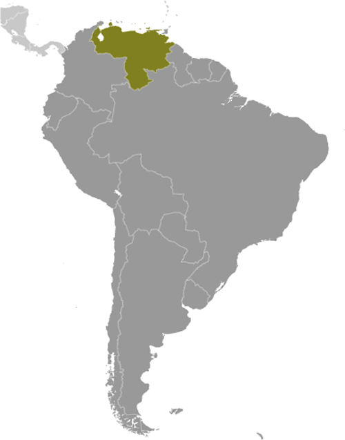 Map of Venezuela