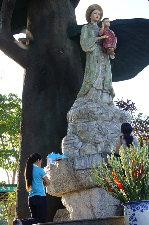 Our Lady of La Vang statue in Vietnam