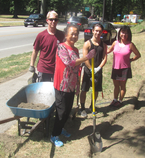 Vietnamese Cultural Garden work crew