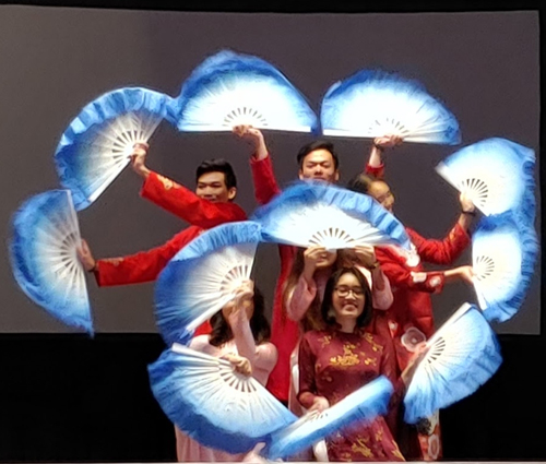 CWRU Vietnamese students perform at Tet event