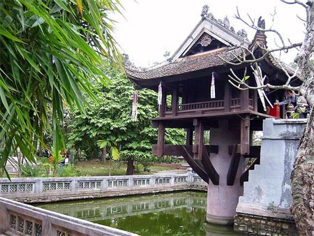 One Pillar Pagoda in Hanoi - copyright Thomas Schoch