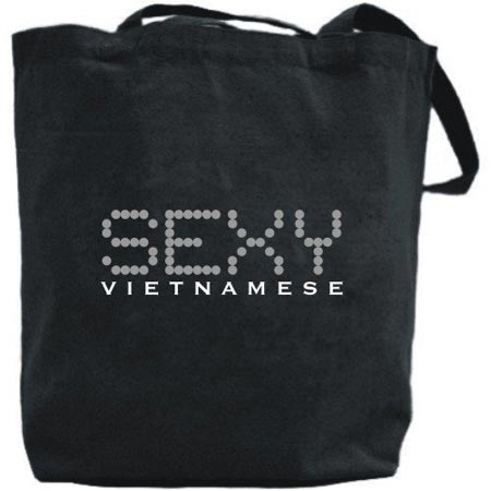Sexy Vietnamese Girl tote bag