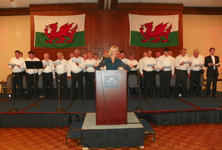 Welsh Choir with musical director