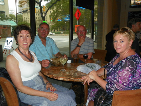 Margaret Jones, Garrett Jones, Tindor Williams and Ceri Jones