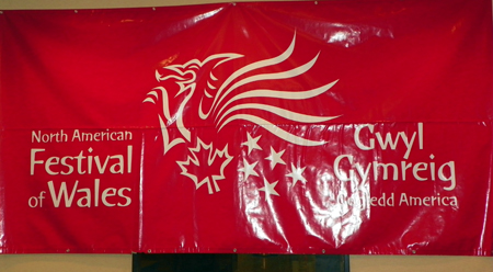 Festival of Wales banner