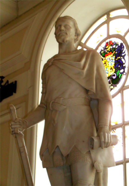 Owain Glyndwr at City Hall, Cardiff, Wales