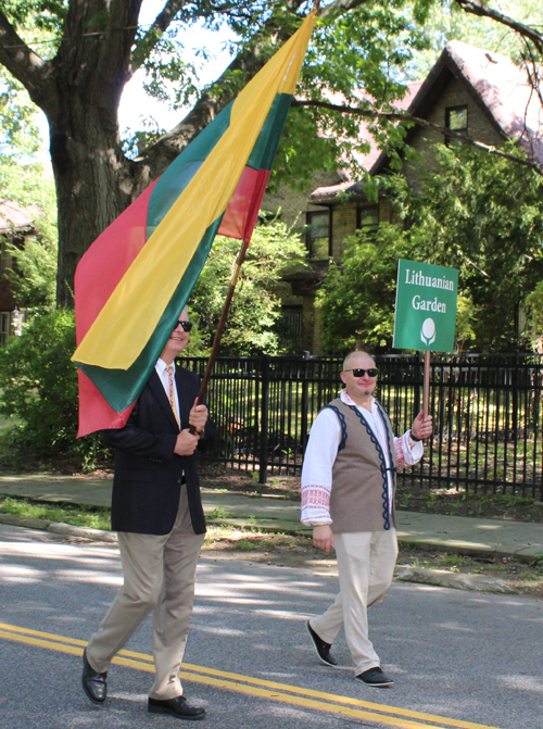 Lithuanian Cultural Garden in the Parade of Flags at 2018 One World Day