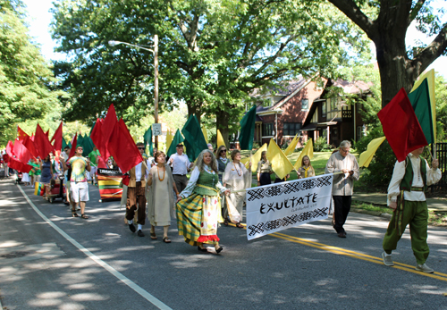 Lithuanian Cultural Garden in the Parade of Flags at 2018 One World Day