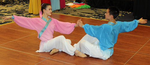 Stellar Acrobatic Dancers at the Cultural Gardens Gala