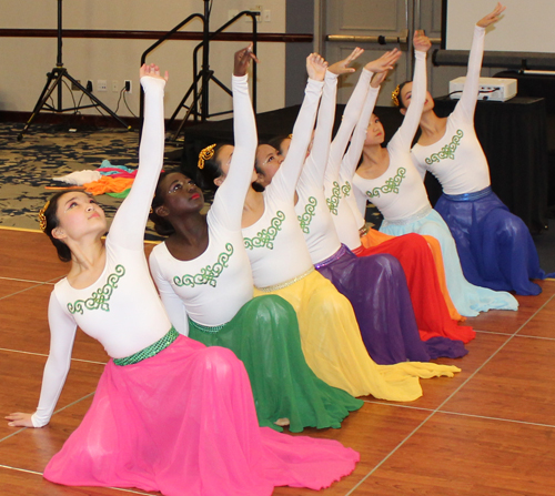 Stellar Acrobatic Dancers at the Cultural Gardens Gala