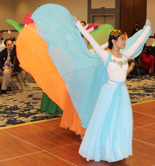 Stellar Acrobatic Dancers at the Cultural Gardens Gala