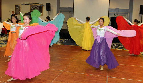 Stellar Acrobatic Dancers at the Cultural Gardens Gala