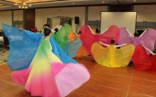 Stellar Acrobatic Dancers at the Cultural Gardens Gala