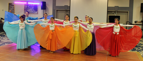 Stellar Acrobatic Dancers at the Cultural Gardens Gala