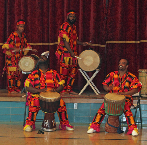 Djapo Cultural Arts Institute drummers