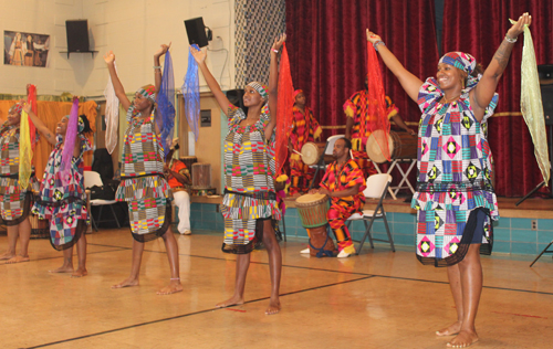 Djapo Cultural Arts Institute drummers and dancers