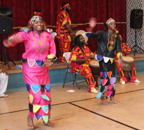 Djapo Cultural Arts Institute drummers and dancers