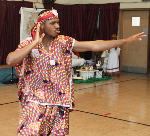 Djapo Cultural Arts Institute drummers and dancers