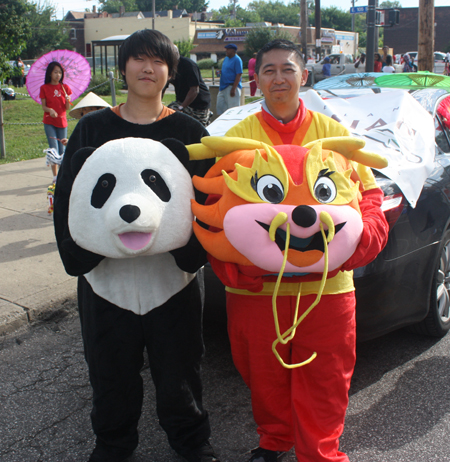 Edward Tang and Johnny Wu - Cleveland Asian Festival at Glenville Parade