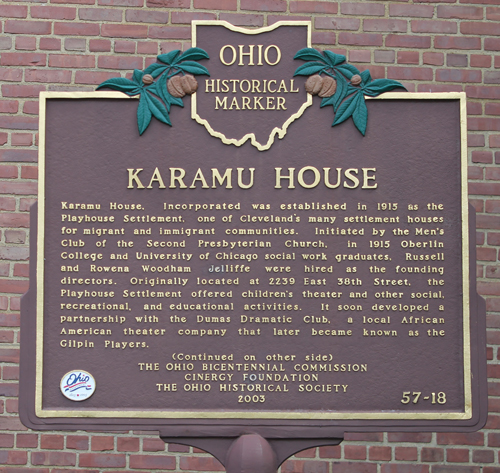 Karamu House historical marker