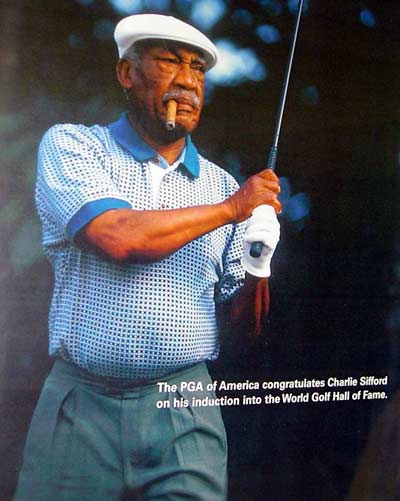 Charlie Sifford in Golf Hall of Fame